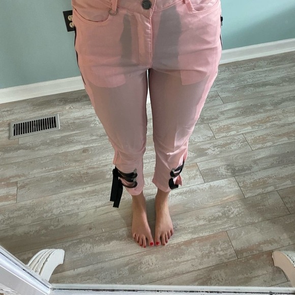 Carmar Pink Parachute Pants Size 8 Originally $216 NWT - Picture 7 of 8